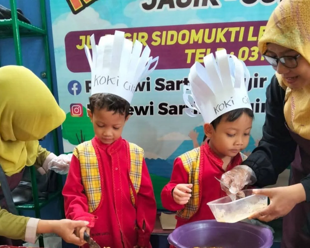 Cooking class Lakon Iwak di TK Dewi Sartika foto 1