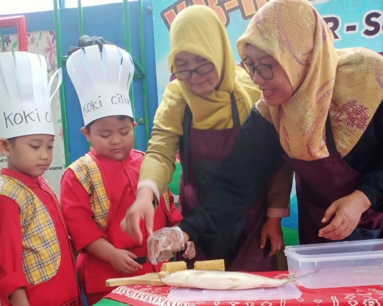 Cooking class Lakon Iwak di TK Dewi Sartika foto 2